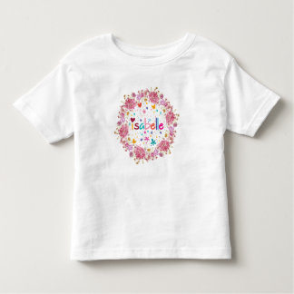Isabelle name toddler t-shirt