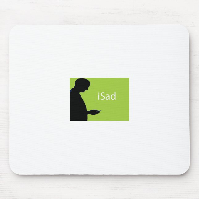 iSad Steve  Mouse Pad (Front)