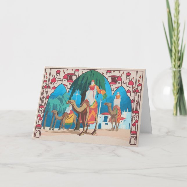 Isadora Balthazar Xmas Accident Waiting to Happen Holiday Card (Front)