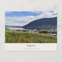 Ísafjörður Fjord and Summer Wildflowers