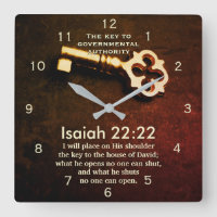Isaiah 22:22 Key to the House of David Bible Verse