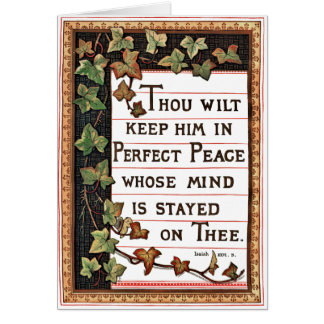 Isaiah 26:3 Scripture Heritage Artwork Cards
