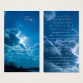 Isaiah 40;28-31- Inspirational Bookmark (Front & Back)