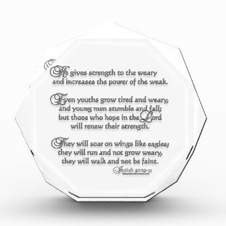 Isaiah 40:29-31 award