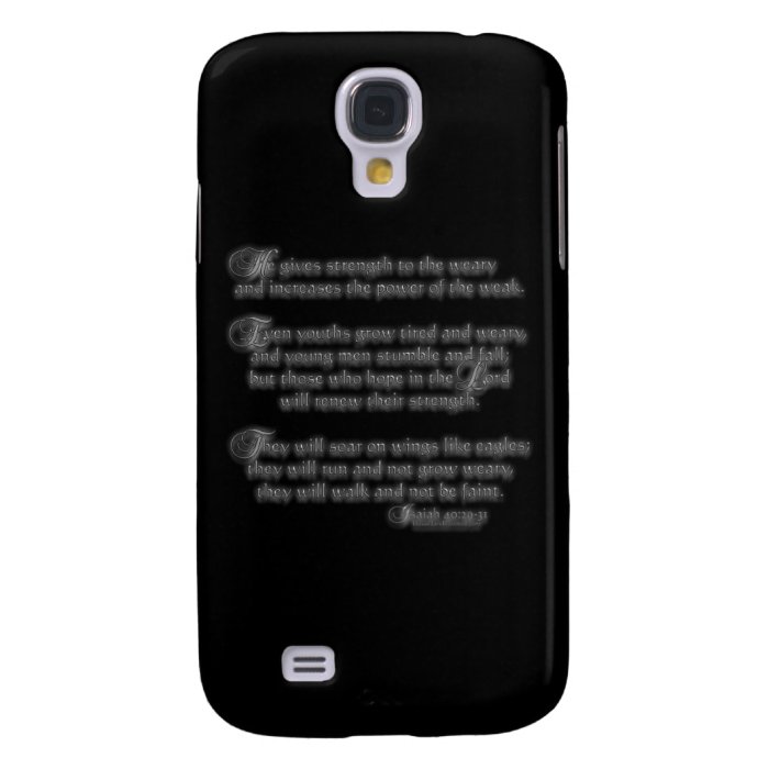 Isaiah 4029 31 galaxy s4 case