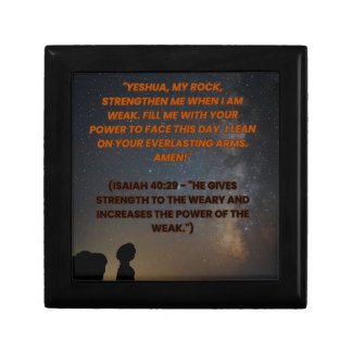 Isaiah 40:29 gift box