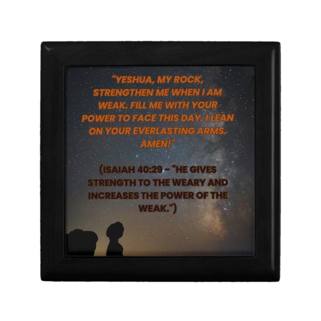 Isaiah 40:29 gift box (Front)