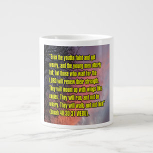 Isaiah 40:30-31 WEBU Mug