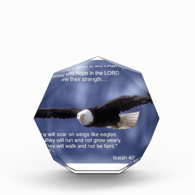Isaiah 40:31 award (Front)