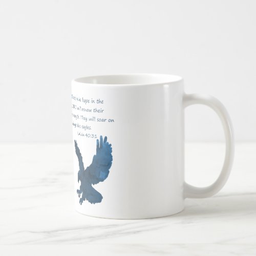 Isaiah 40 31 Bible Verse Eagle Coffee Mug