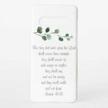 Isaiah 40:31  Bible Verse Shabby Chic Phone Case by Christian_Soldier at Zazzle