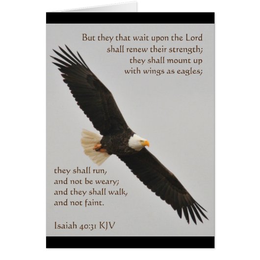 Isaiah 40:31 But they that wait upon the Lord (Front)