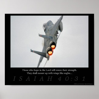 Isaiah 40:31 poster