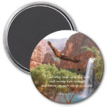 Isaiah 40:31 Scxripture Magnet - Wings As Eagles at Zazzle