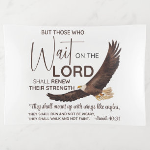 Isaiah 40:31 Those who Wait on the Lord Scripture Trinket Tray