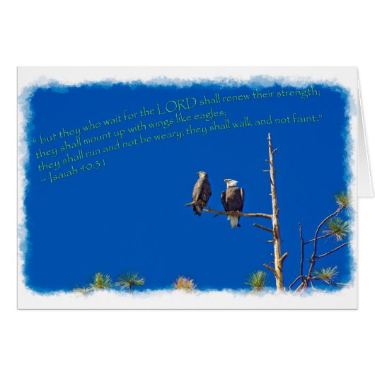 Isaiah 40:31on white (Front Horizontal)