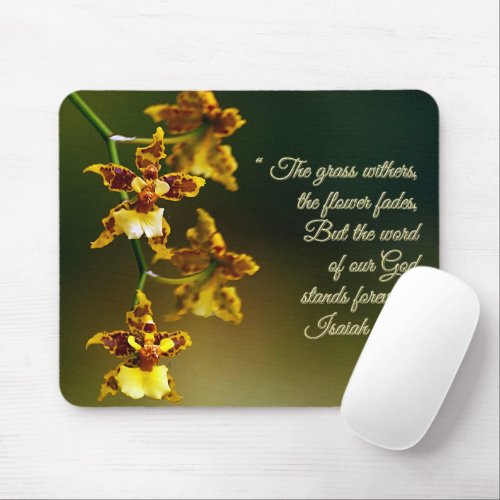 Isaiah 408 Inspirational Mouse Pad