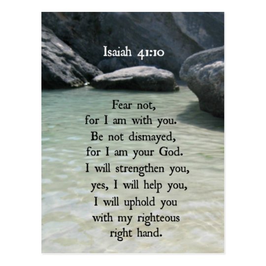 fear not for i am with you kjv