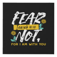 Isaiah 41:10 - Fear Not Inspirational Bible Verse 