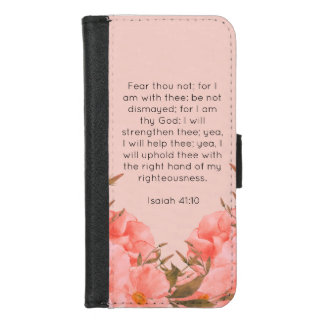 Isaiah 41:10 iPhone 8/7 Case | Pink Florals