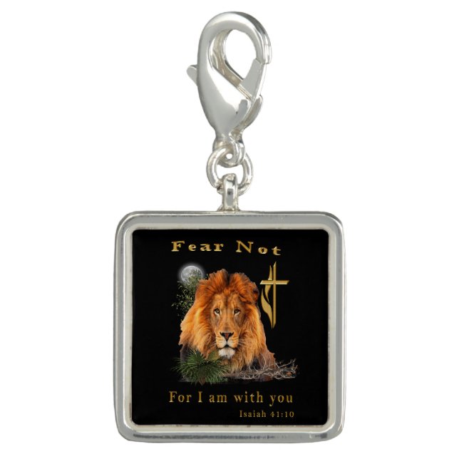 Isaiah 41:10 items charm (Front)