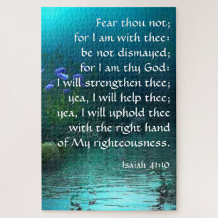 Isaiah 41:10 jigsaw puzzle