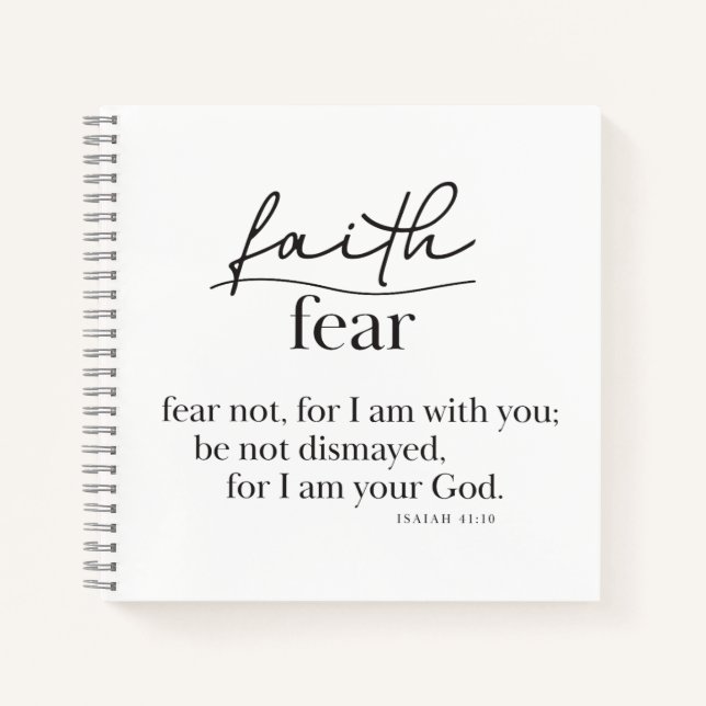 ISAIAH 41:10 - Journal (Front)