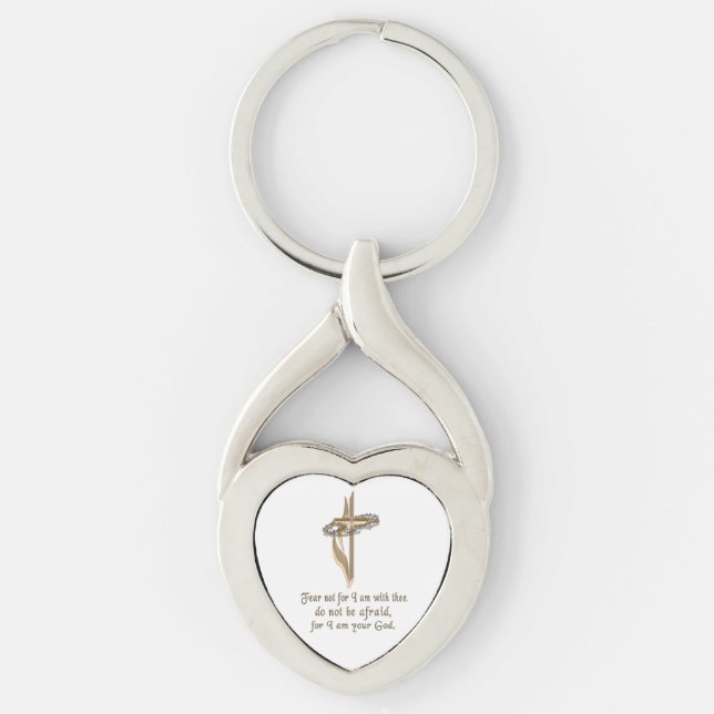 ISAIAH 41:10 KEYCHAIN (Front)