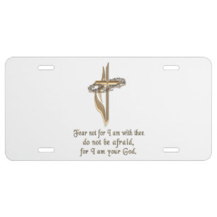 ISAIAH 41:10 LICENSE PLATE