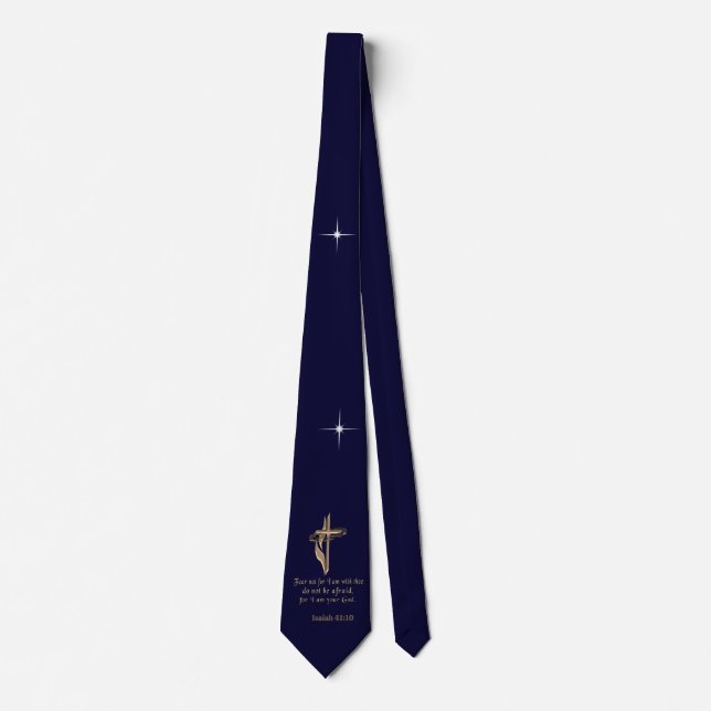 ISAIAH 41:10 NECK TIE (Front)