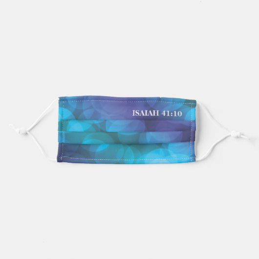 ISAIAH 41:10 Protection Adult Cloth Face Mask (Front, Folded)