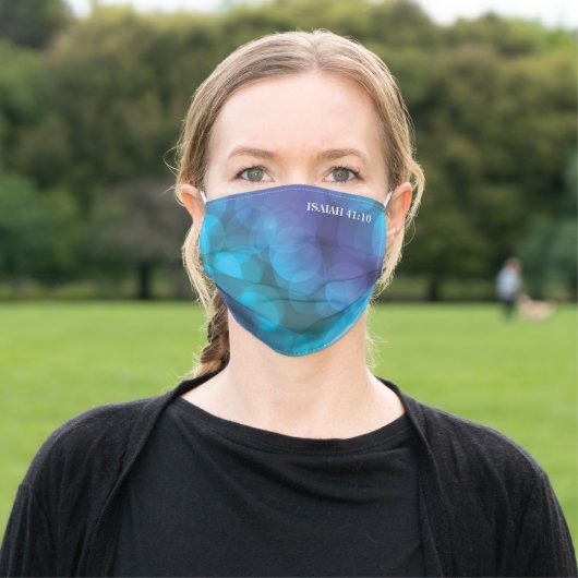ISAIAH 41:10 Protection Adult Cloth Face Mask (Outside)