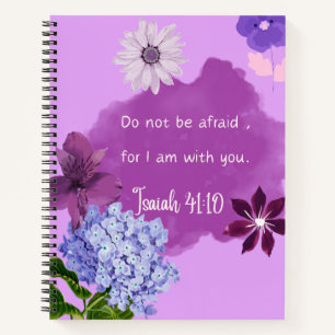 Isaiah 41:10 Spiral Notebook Jehovah's Witnesses