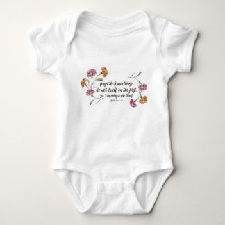 Isaiah 43:18-19 Baby Outfit Bodysuit