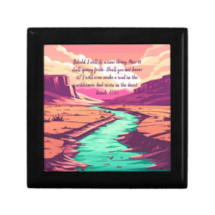 Isaiah 43:19 Gift Box River Desert