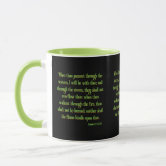 Isaiah 43 2 Bible Verse Coffee Travel Mug: when You Go Through Deep Waters  I Thermos Christian Gift Quote Tumbler/ Cup No. 5 