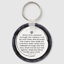 Isaiah 43:2 KJV Keychain | by Scripture It