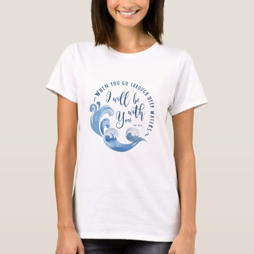 Isaiah 432 Ocean Waves T_Shirt