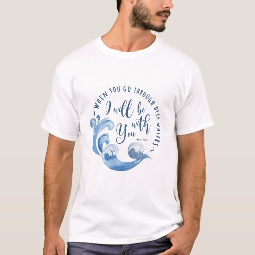 Isaiah 432 Ocean Waves T_Shirt