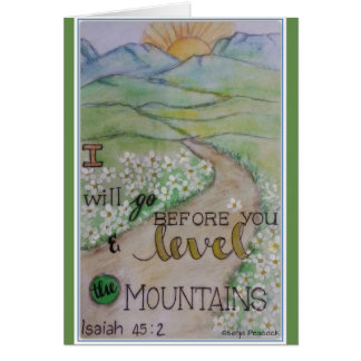 Isaiah 45:2 cards