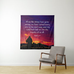 Isaiah 53:6 tapestry
