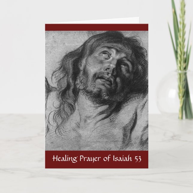 Isaiah 53 Prayer Card (Front)