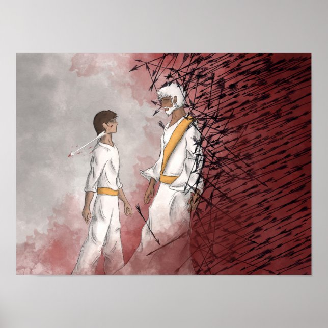 Isaiah 54:17 / Romans 8:28 Poster (Front)