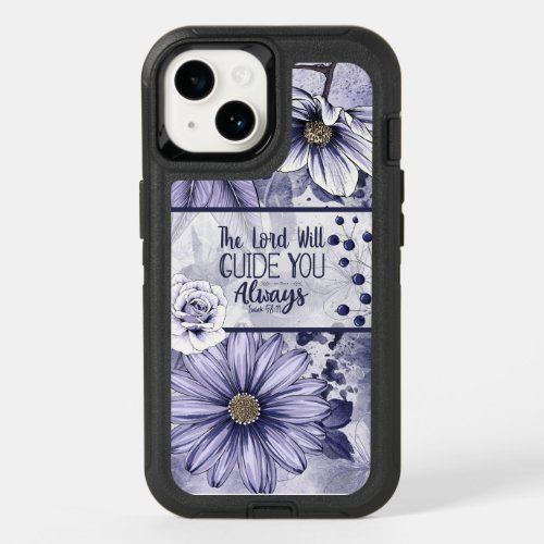 Isaiah 5811 The Lord will Flower  OtterBox iPhone 14 Case