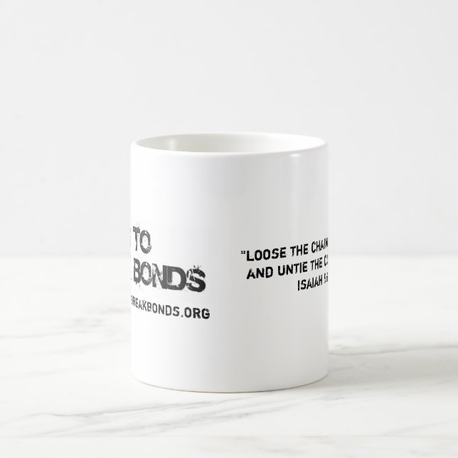 Isaiah 58:6 Mug (Center)