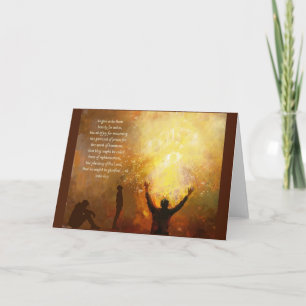 Isaiah 61:3 Scripture Christian Inspirational Card
