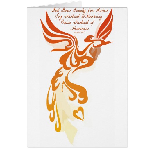 Isaiah 61 Phoenix Card (Front)