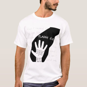 Isaiah 6:8 Christian Men's T-Shirt