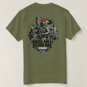 Isaiah 6:8 Warrior T Shirt
