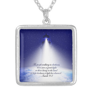 Isaiah 9:2 Christmas Necklace
